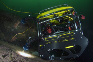 Ein ROV bei der Arbeit in der Tiefsee